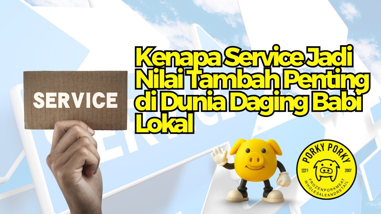 service daging babi lokal